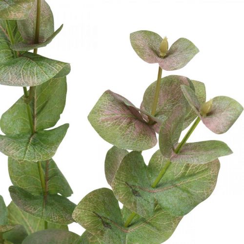 Produkt Artificial Eucalyptus Branch Deco Green Plant Green, Pink 75cm