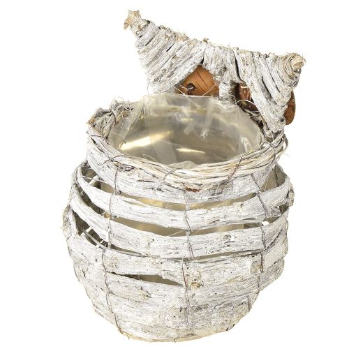 Produkt Sowa do sadzenia biała 23cm
