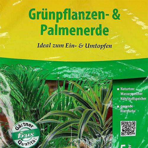 Produkt FRUX ziemia zielona roślina i ziemia palmowa 5l