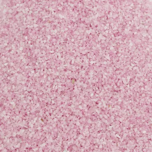 Floristik24 Kolor piaskowy 0.5mm różowy 2kg