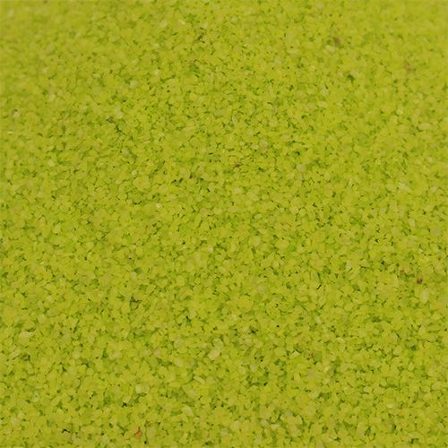 Floristik24 Kolor piaskowy 0,1mm - 0,5mm zielony jabłkowy 2kg