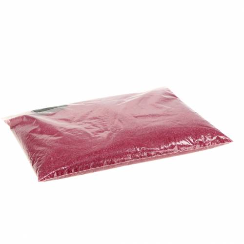 Floristik24 Kolor piaskowy 0.5mm fuksja 2kg