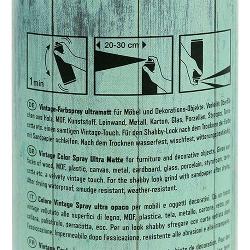 Floristik24 Farba w sprayu Vintage Green 400ml