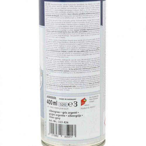 Produkt Kolor w sprayu, vintage farba jasnoszara, shabby chic 400ml
