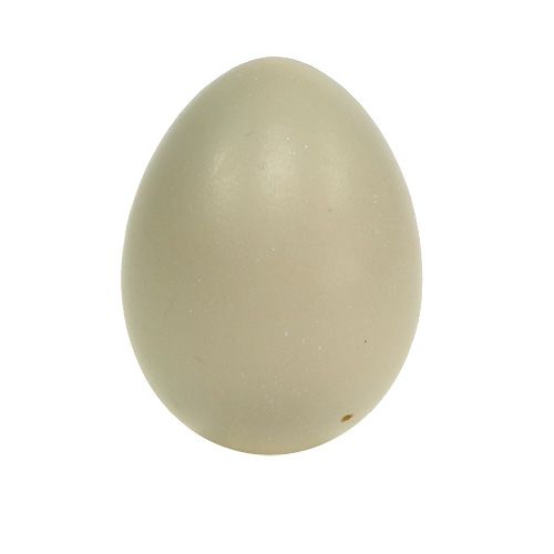 Floristik24 Bażant jajko natura zielony 4,5 cm 12 szt.