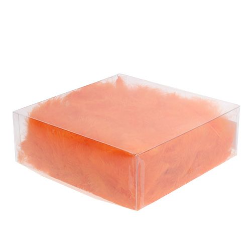 Produkt Pióra krótkie 30g Pomarańczowe
