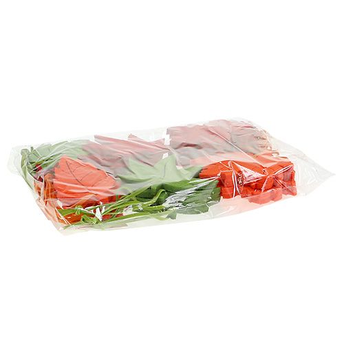 Floristik24 Filcowe listki do zawieszenia kolorowe 7,5-8cm 24szt.