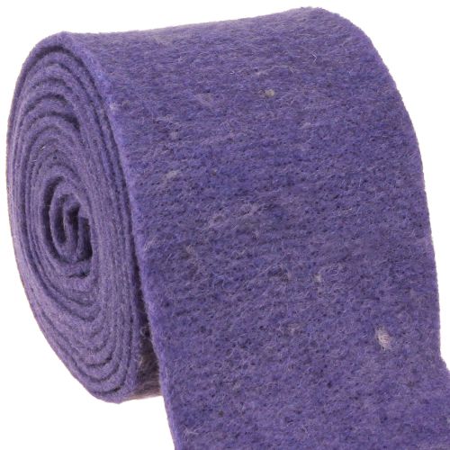 Floristik24 Wstążka filcowa 15cm x 5m fioletowa