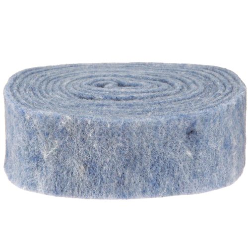 Produkt Wstążka filcowa niebieska 7,5cm 5m