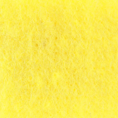 Produkt Wstążka filcowa żółta ozdobna wstążka filcowa 7,5cm 5m