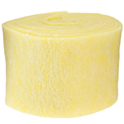 Produkt Wstążka filcowa jasnożółta 15cm 5m