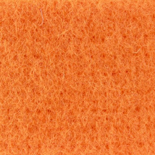 Produkt Wstążka filcowa pomarańczowa 7,5cm 5m