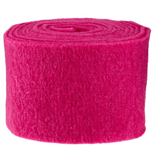 Produkt Wstążka filcowa różowa wełniana wstążka filcowa wełniana wstążka do garnka tkanina dekoracyjna 15cm 5m