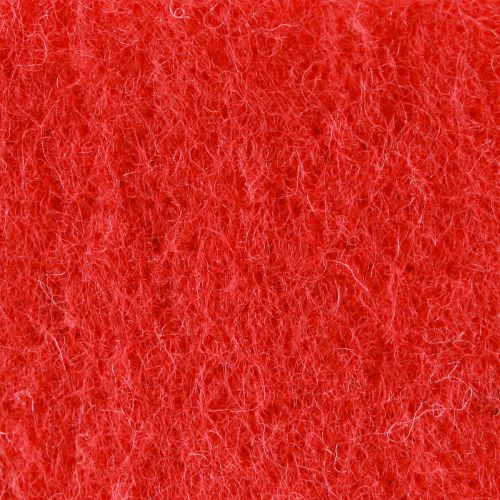 Produkt Wstążka filcowa czerwona 7,5cm 5m
