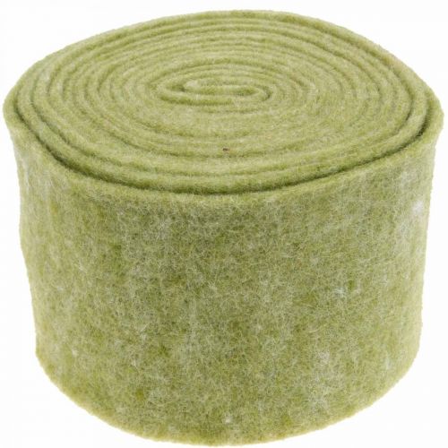 Produkt Wstążka filcowa zieleń mchu 15cm 5m