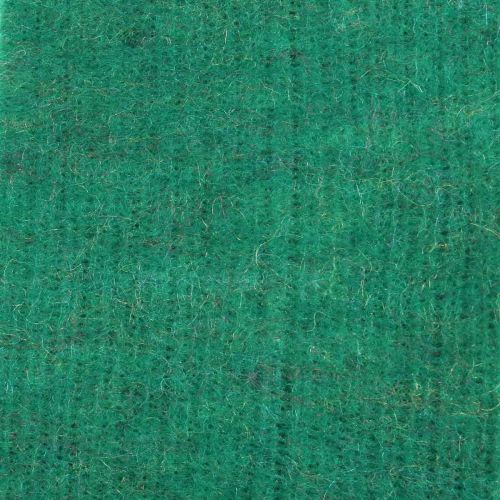 Floristik24 Taśma filcowa, potówka, filc wełniany zielony, złoty połysk 15cm 5m