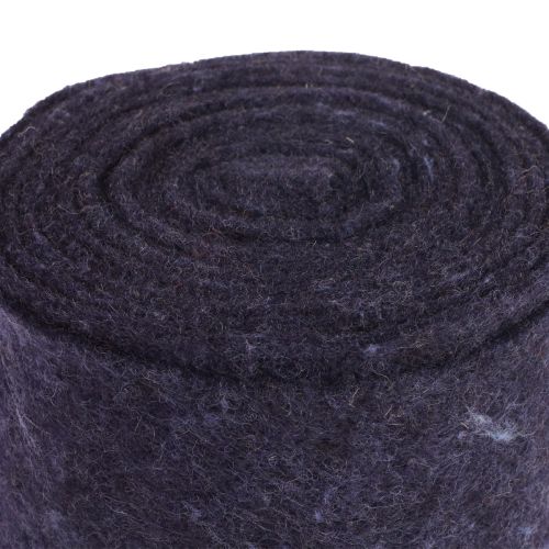 Produkt Wstążka filcowa fioletowa, wstążka do garnka, filc wełniany, rolka filcu 15cm 5m