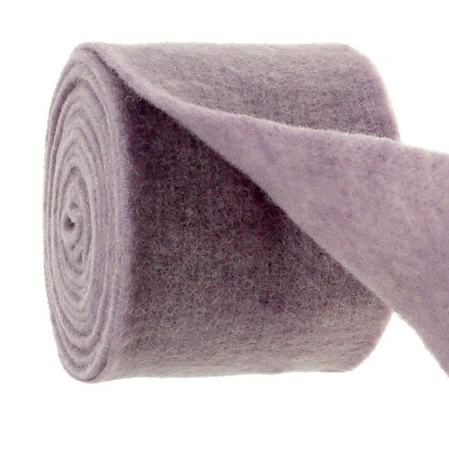 Floristik24 Wstążka filcowa fioletowa 15cm 5m