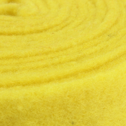 Produkt Wstążka filcowa żółta wstążka dekoracyjna filc 7,5cm 5m