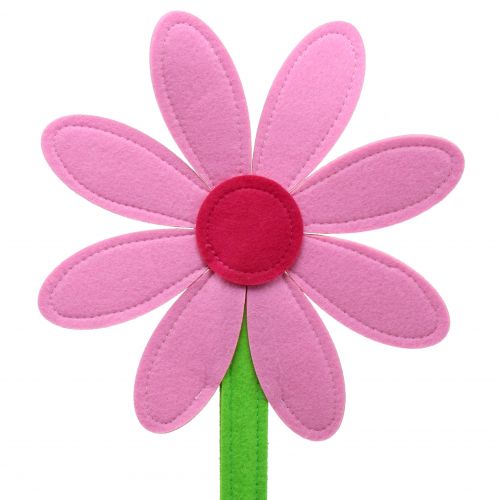 Produkt Filcowy kwiat różowy 64 cm