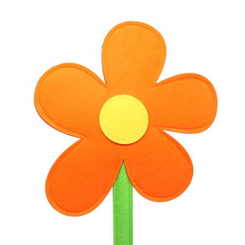Produkt Filcowy kwiat pomarańczowy 87 cm