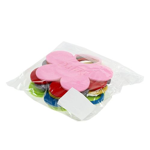 Produkt Zawieszka filcowa kwiaty "Dziękuję" 10cm 8szt.