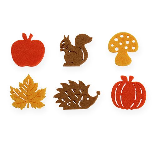 Floristik24 Filc dekoracyjny rozproszony 3cm 72 szt