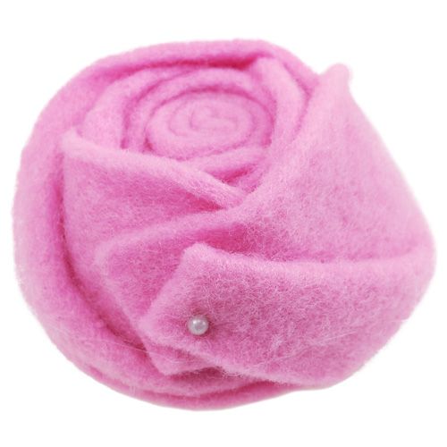 Floristik24 Filc różany Ø8cm W4,5cm 6szt