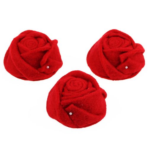 Floristik24 Filc różany Ø8cm W4cm 6szt
