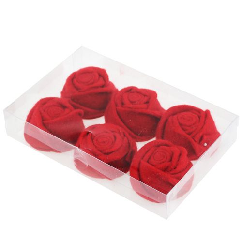 Floristik24 Filc różany Ø8cm W4cm 6szt
