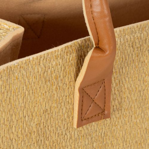 Torba filcowa z efektem rafii 50cm x 25cm x 25cm | Floristik24.pl