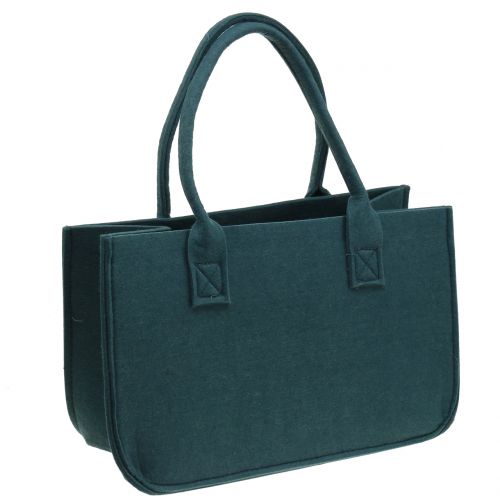Floristik24 Torba filcowa niebiesko-szara 40cm x 20cm x 25cm