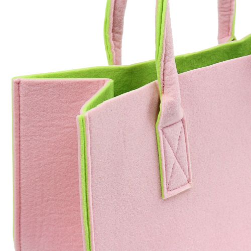 Floristik24 Woreczki filcowe jasnoróżowe 40cm x 25cm x 20cm
