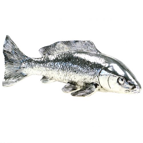 Deco Fish Silver 22cm