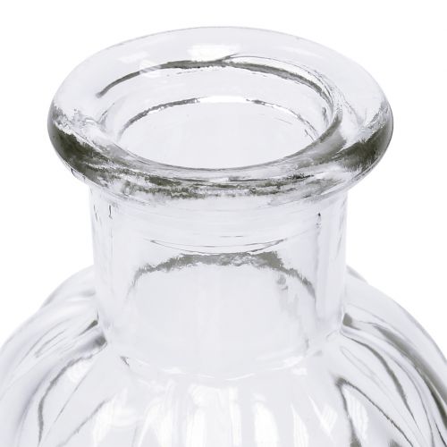 Produkt Wazon butelkowy mały Ø5,5cm W10,5cm przezroczysty 6 szt