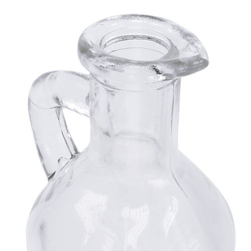 Floristik24 Butelka z uchwytem przezroczysta Ø5,5cm H11cm 6szt.
