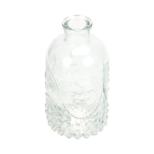 Floristik24 Ozdobne butelki mini wazony świeczniki szklane wys. 12,5cm 6 szt