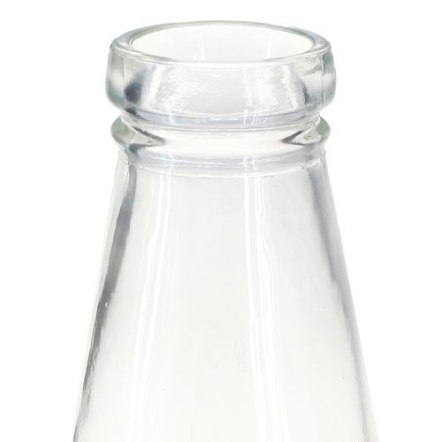 Produkt Dekoracja butelki szklana butelka wazon szklany Ø8cm 22cm