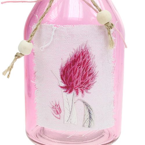 Floristik24 Butelka szklana kolorowa różne Ø8cm H15cm 3szt.