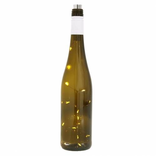 Floristik24 Lampka LED na butelkę ciepła biała 73cm 15L