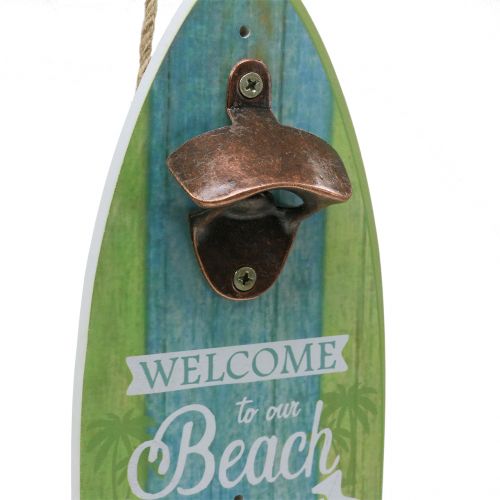 Floristik24 Ścienny otwieracz do butelek "Beach Bar" 36cm x 11cm