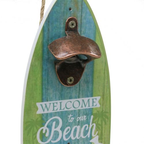 Produkt Ścienny otwieracz do butelek "Beach Bar" 36cm x 11cm