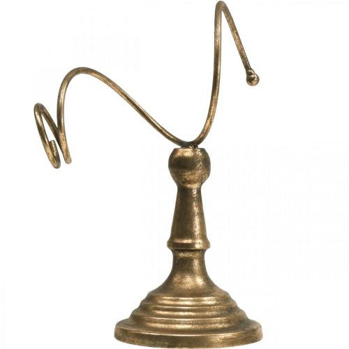 Uchwyt na butelkę wina, stojak na butelkę, stojak na wino Design Golden H24cm