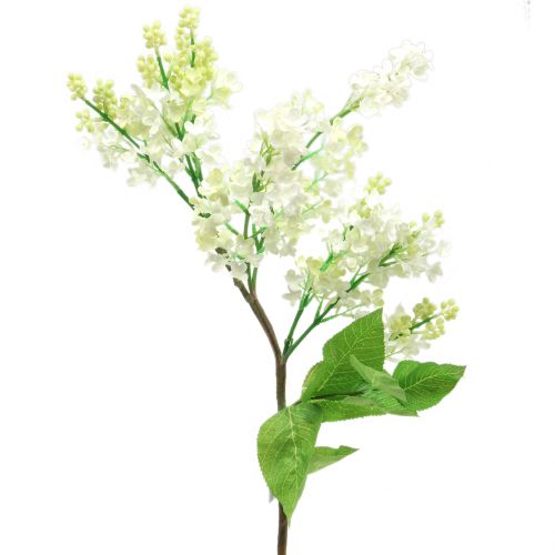 Floristik24 Gałązka bzu biała 84cm