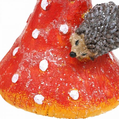 Produkt Muchomor z Jeżami Deco Grzybek Dekoracja Stołu Jesień H22cm 2szt.