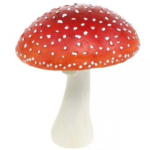 Deco muchomor czerwony, biały Dekoracja stołu jesienny grzyb Ø16cm H19cm Deco muchomor czerwony, biały Dekoracja stołu jesienny grzyb Ø16cm H19cm