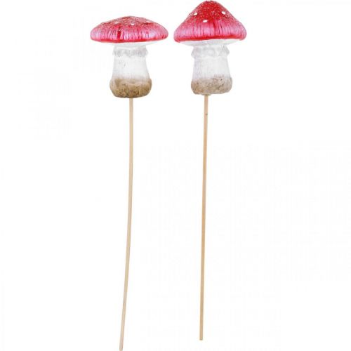 Floristik24 Toadstools Decorative Plug Autumn Flower Plug Assorted H6/7cm 6szt.