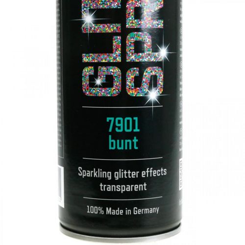 Floristik24 Brokat w sprayu do rękodzieła kolorowy brokat w sprayu 400ml