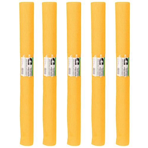 Produkt Bibuła florystyczna krepa florystyczna żółta słoneczna 50×250cm 5 szt.