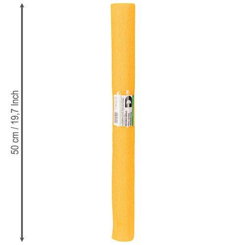 Produkt Bibuła florystyczna krepa florystyczna żółta słoneczna 50×250cm 5 szt.